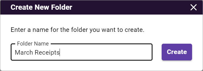 Create a New Folder