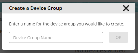 Create Device Group Name