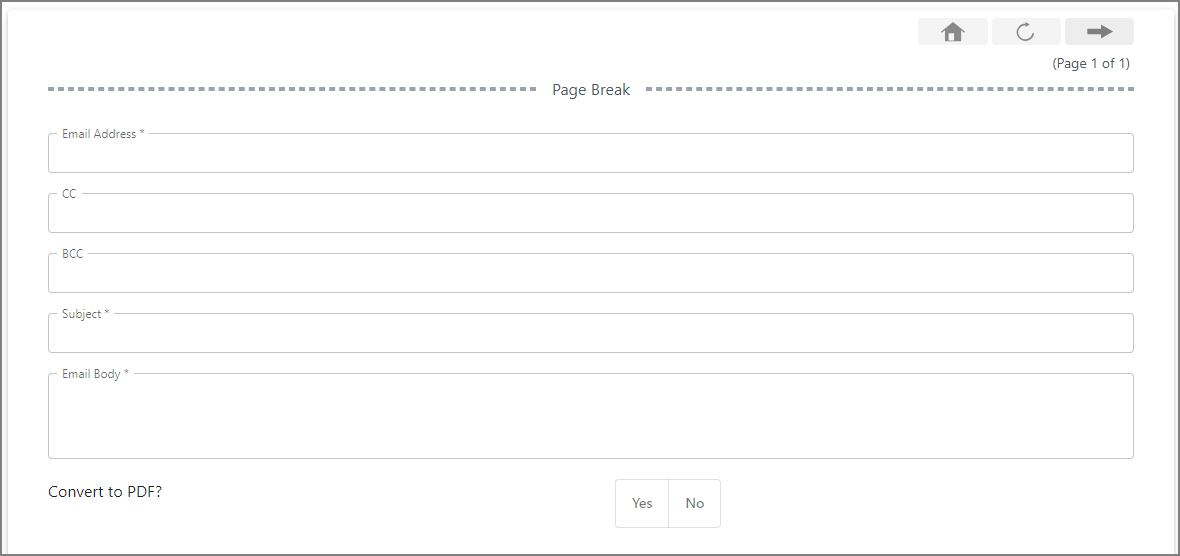 Form Builder Canvas