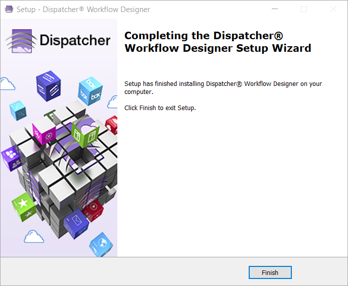 Finalize Workflow Designer Tool Installation